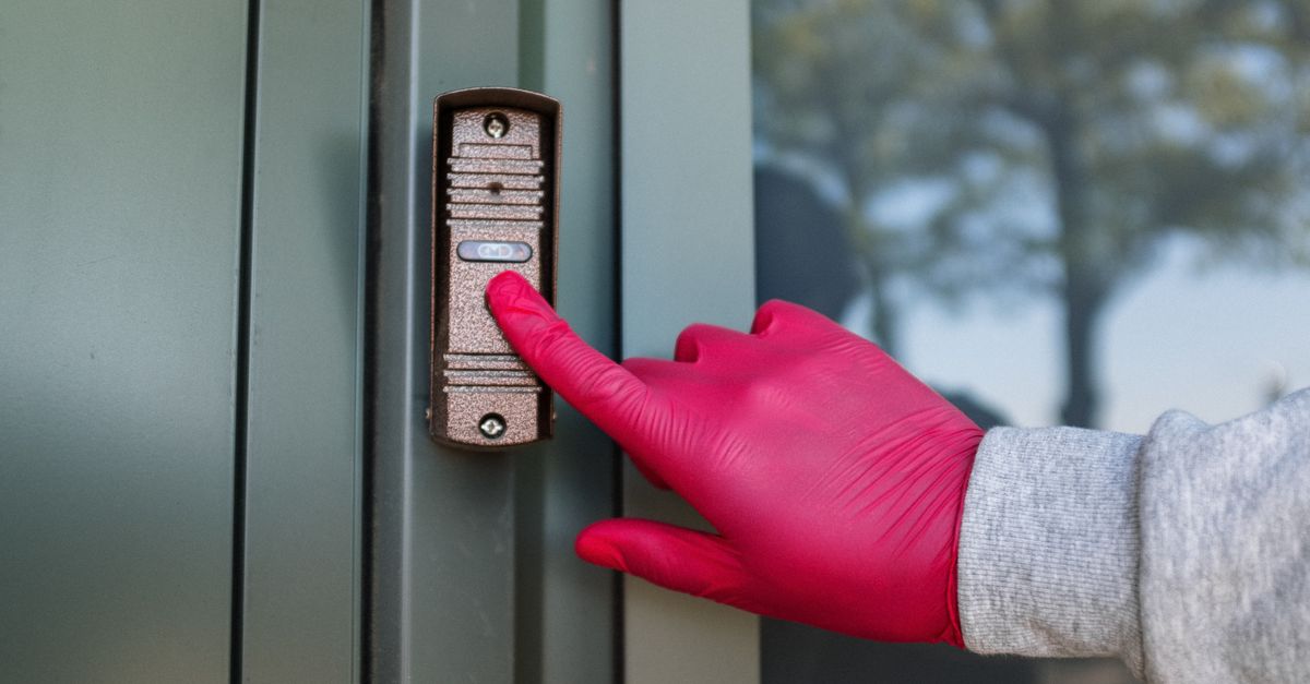 locksmith unlocking front door — New Smyrna Beach Locksmith